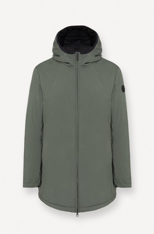 Daljša vodoobojna bunda s kapuco