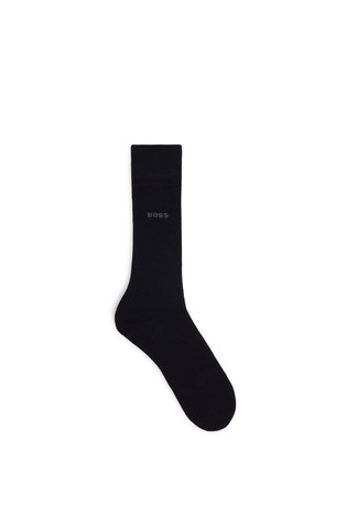 Regular-length socks with anti-bacterial finish