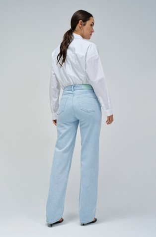 SALSA JEANS True Straight fit jeans hlače Modra - Blue 3