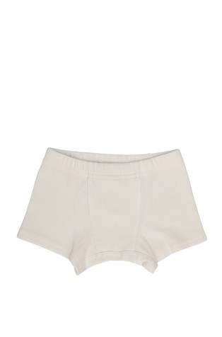 LUNILOU Paket 2 boksaric iz organskega bombaža Večbarvna - Stripes Silver Blue/Off White 3