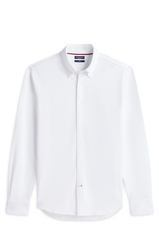 Performance Slim Fit Pique Oxford Shirt