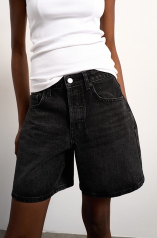 TSVIGGA high rise denim shorts