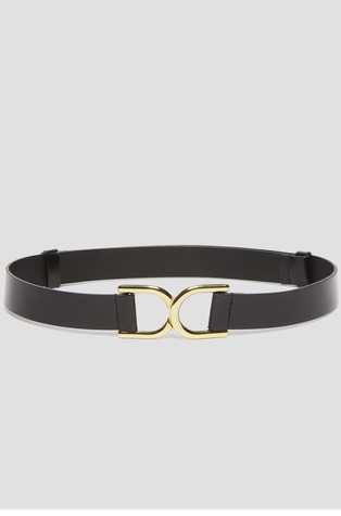 Adjustable leather belt