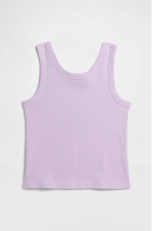 Kids Ribbed Tank Top