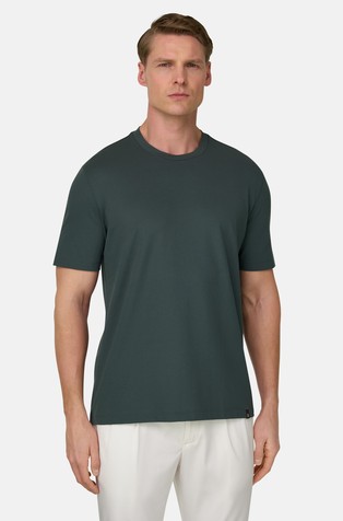 High-Performance Piqué T-Shirt With S.Cafè® Yarn