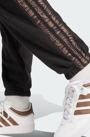 ADIDAS Essentials trenirka z živalskimi 3-Stripes logo črtami Črna - Black 3