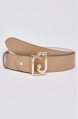 Belt with logo