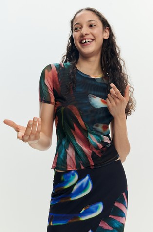 Majica s kratkimi rokavi oblikovalca Christiana Lacroixa