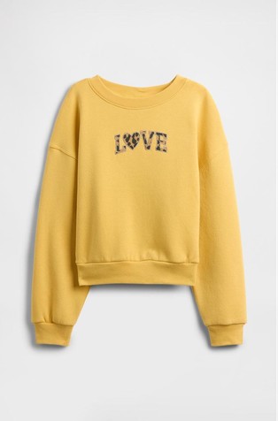 Kids Oversized Crewneck Sweatshirt