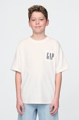 Gap logo majica s kratkimi rokavi za dečke