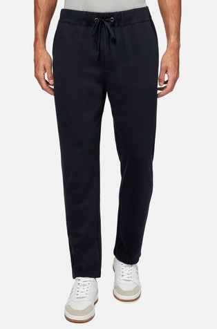 Cotton Blend Interlock Trousers