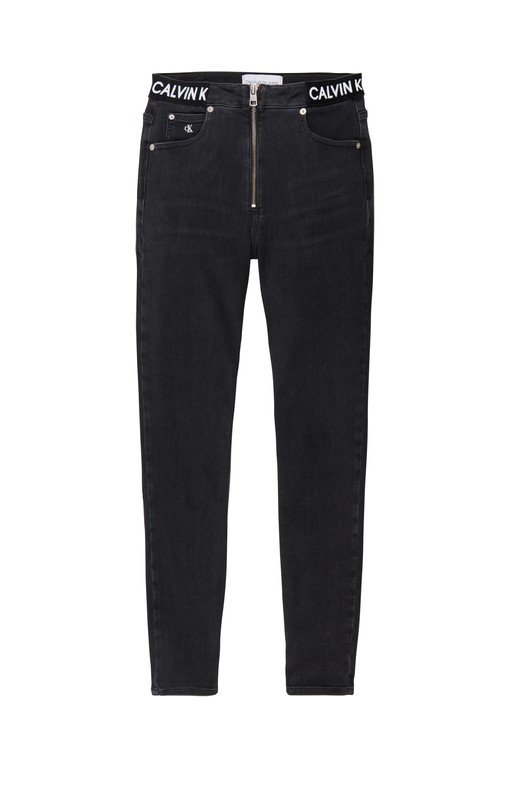 calvin klein high rise super skinny jeans