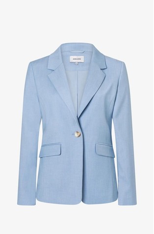 Slim fit suknjič z enorednim zapenjanjem