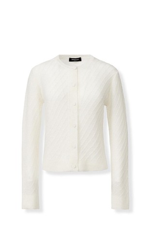 Wool blend cardigan with sequins