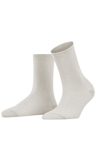 Elegant Women Socks With Shimmering Effect