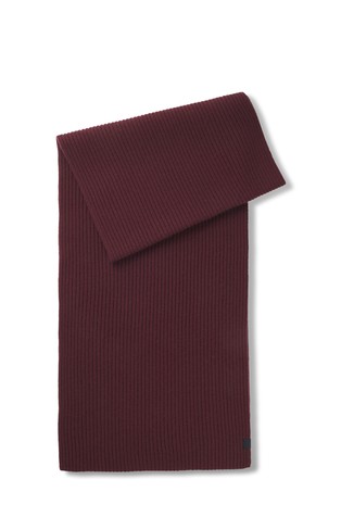 Beckham x Boss pleten šal iz volne in kašmirja