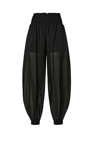 Sheer baloon trousers