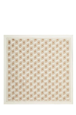 Satin Patterned Foulard