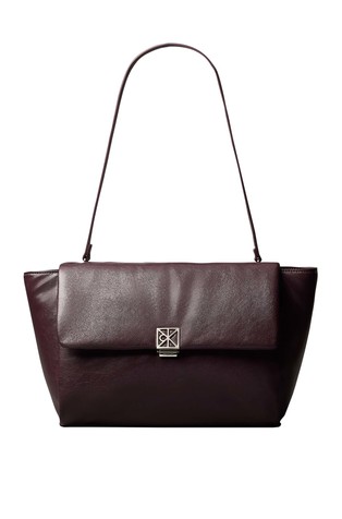 Podložena shopper torbica z logo emblemom