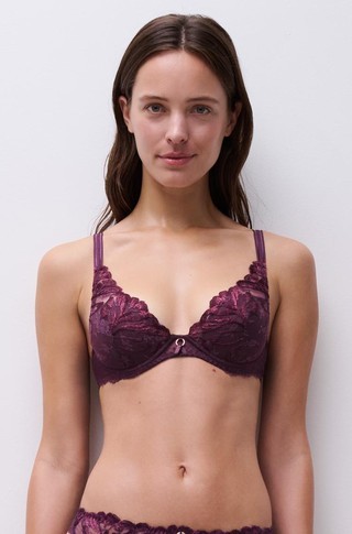 Illusion plunge T-shirt bra