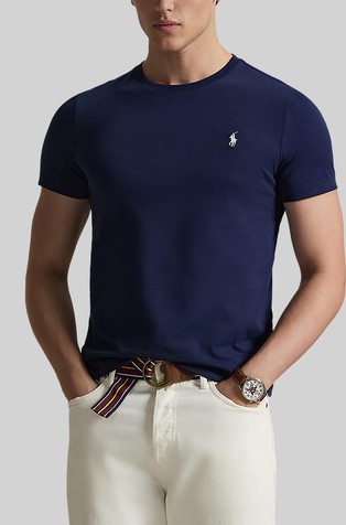 Custom slim fit majica s kratkimi rokavi iz jerseya