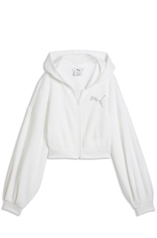 Essentials Graphics Bedazzled Full-Zip Hoodie