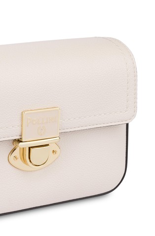 POLLINI Jane torbica za čez ramo Bela - Ivory 5