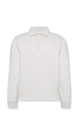 Heavy Jersey Long Sleeve Polo Shirt