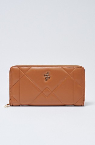 Prešita denarnica iz umetnega usnja