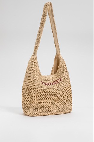 Kvačkana hobo torba iz rafije