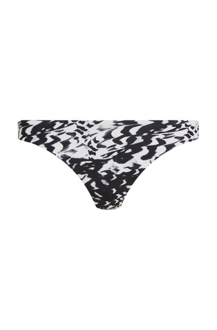 CALVIN KLEIN Bikini Bottoms - CK Essentials Black / White 5