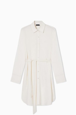 Srajčna obleka iz viskozne mešanice