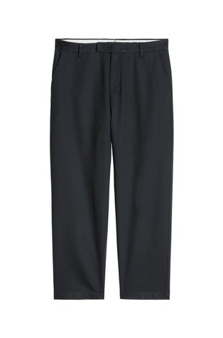 Loose fit chinos in stretch organic cotton