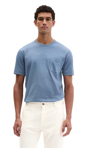 Majica s kratkimi rokavi iz organskega bombažnega jerseya