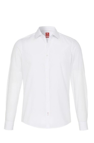 Slim fit City srajca s podaljšanimi rokavi