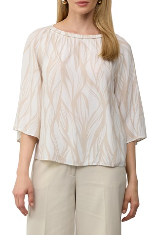 Patterned viscose blouse