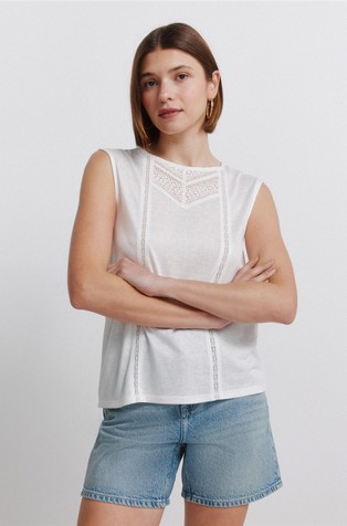Crochet vest top