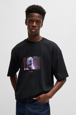 HUGO x Disney The Nightmare Before Christmas oversized fit majica