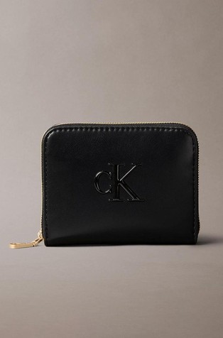 Faux-leather RFID Zip Around Wallet