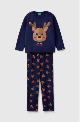 Reindeer fleece pyjamas