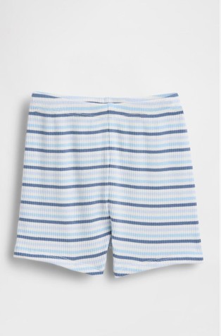 Baby First Favorites TinyRib Stripe Pull-On Shorts