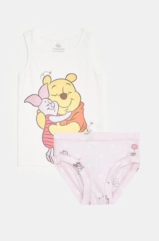Winnie the Pooh set in stretch organic cotton