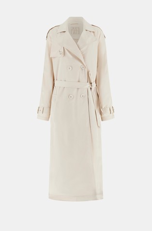 Trenčkot iz viskozne mešanice