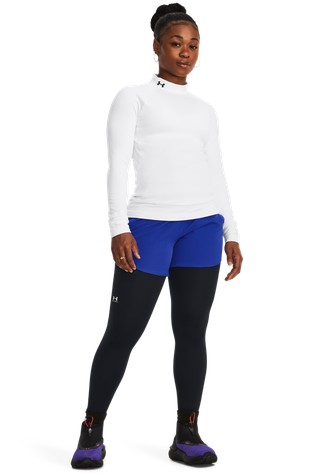 UNDER ARMOUR ColdGear® Authentics Mock Neck White 5