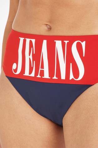 TOMMY HILFIGER Archive logo spodnji del kopalk z visokim izrezom Večbarvna - Multi 3