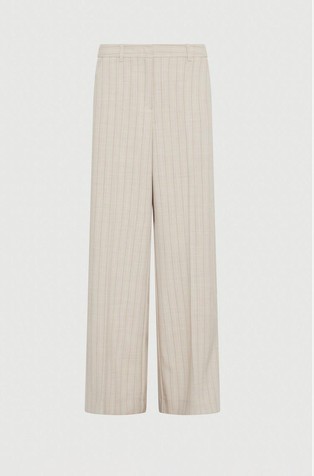 Relaxed-fit striped trousers