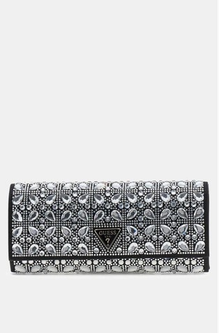 Elsie Mini clutch with rhinestones