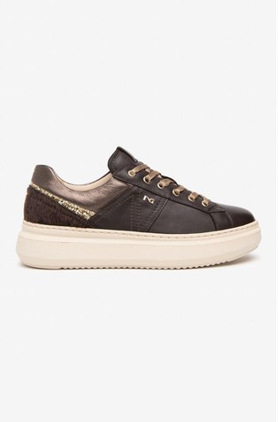 Leather and Synthetic Sneakers