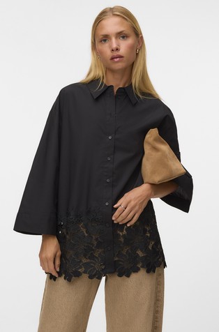 VMRITTA Lace 3/4 sleeved shirt