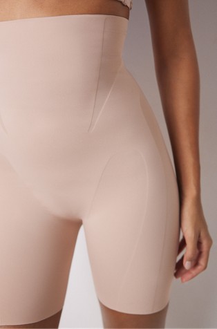 WOMEN'SECRET Push-up and slimming cycling shorts Nude 4